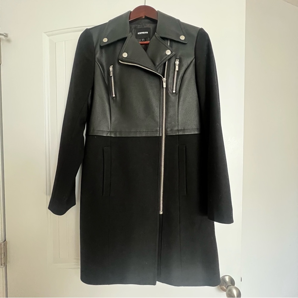 Express Women's Black Coat